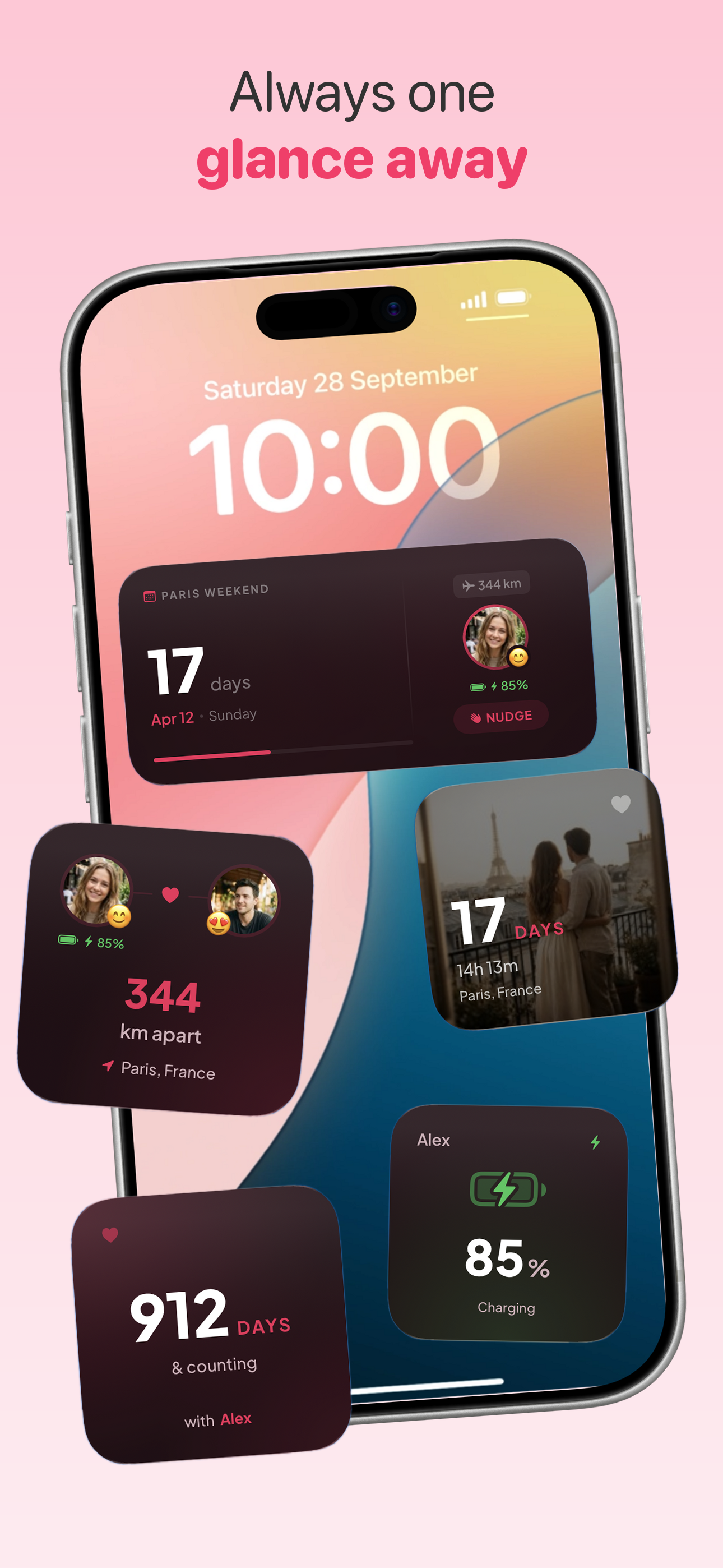 Together app - Home screen widgets